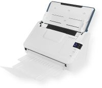 Xerox XD35-U Personal Desktop Scanner, White; Fold-up Design; 8000-sheet Daily Duty Cycle; Contact Image Sensor; Hi-speed USB 2.0; Ultrasonic Double Feed Detection; Speeds up to 45 ppm / 90 ipm at 200 or 300 dpi; 50-sheet ADF Tray; Dimensions (WxDxH): 11.2" x 6.7" x 6.5"; Weight: 5.1 lbs (XEROXXD35U XEROX-XD35U XEROX-XD35-U XD35-U XD35U) 