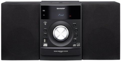 Sharp XL-DH229N Micro system, iPod cradle Built-in Cradle, Stereo Sound Output Mode, X-BASS Sound Effects, 100 Watt Output Power / Total, 50 Watt - 4 Ohm - at 1 kHz - THD 10% - 2 channels main Amplifier Output Details, Digital clock Built-in Clock, Playback, sleep Timer, Fluorescent Built-in Display, 6 Equalizer Factory Preset Qty, 2 x right/left channel speaker - 2-way - external - wired Speakers (XL-DH229N XL DH229N XLDH229N)
