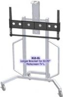AVF Audio Visual Furniture International XLD-XL Single XL Bracket and Camera Mount for use with XLD-BASE Model XLD, XL or Dual Plasma/LCD Stand, Larger Bracket Fits single 52-70” Flatscreen TV's (XLDXL XLD XL VFI) 