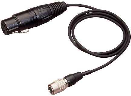 Audio Technica XLRW Microphone Input Cable, Engineered for maximum signal transfer and minimum loss, XLRW Universal Cable, Connector, Heavy-duty construction and state-of-the-art professional connectors, For Use With Audio-Technica AT831CW Lavaliere Microphone 35-1310 (XL-RW XL RW)