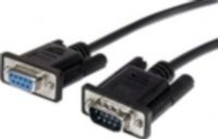 POS-X XLZ-CBLSER-6 Black Serial Null Modem Cable (XLZCBLSER6 XLZCBLSER-6 XLZ-CBLSER6) 