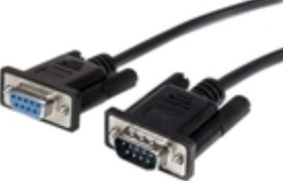 POS-X XLZ-CBLSER-6 Black Serial Null Modem Cable (XLZCBLSER6 XLZCBLSER-6 XLZ-CBLSER6)