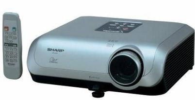 Sharp XR-20S NoteVision Multimedia DLP Projector, 2300 ANSI Lumens, SVGA Resolution 800 x 600, Contrast Ratio 2000:1, Aspect Ratio: 16:9, 4:3, Image Size: 3.3 ft - 25 ft, Zoom Factor: 1.15x, Sync Rate (V x H): 85 Hz x 70 kHz, 8.6 lbs (XR20S XR 20S XR-20S XR-20)