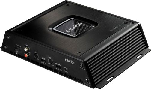 Clarion XR2210 2/1-Channel Power Amplifier, 200W Maximum Power Output, 60W x 2 Power @ 4-Ohm, 90W x 2 Power @ 2-Ohm, 100W x 1 Bridged @ 4-Ohm, MOS-FET Power Supply, 2-Ohm Stereo Stable, Selectable Bass Boost; 0/6/12dB @ 50Hz, Adjustable -12db/Oct.High/Low Pass Crossover, 50-300Hz, Gold Plated Connectors; RCA/Speaker/Power, UPC 729218018705 (XR-2210 XR 2210)