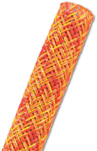 TechFlex XSFR100FI250 Flexo Pet Remix 1, 250 ft, Fire; Flexo ReMix has a wide operating temperature range, is resistant to chemical degradation, and abrasion; Used in electronics, automotive, marine and industrial wire harnessing applications where cost efficiency and durability are critical; UPC TECHFLEXXSFR100FI250 (TECHFLEXXSFR100FI250 TECH FLEX XSFR100FI250 XSFR100CA 250 TECH-FLEX-XSFR100FI250 XSFR100FI-250)