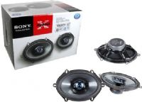 Sony XS-GT5727A Xplod GT Series 2-Way Coaxial Speakers, 190 Watts Max Power Handling and 35 Watts Rated Power Handling, Frequency Response 50-23000 Hz, Impedance 4 ohm, Sensitivity 87dB +/-2dB (1W, 1m), 5"x7" polypropylene woofer cone, Ferrite/neodymium magnets, 7/16" PEN diaphragm tweeter, 2 3/8" Depth, UPC 027242799844 (XSGT5727A XS GT5727A XSG-T5727A XSGT-5727A) 