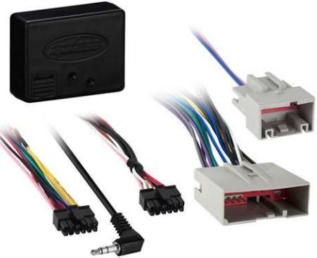 Axxess XSVI-5520-NAV Non-Amplified, Non-OnStar Interface Harness, Provides accessory (12 volt 10 amp), Retains R.A.P. (Retained Accessory Power), Used in non-amplified systems or when replacing amplified system, Provides NAV outputs (Parking Brake, Reverse, Mute, and V.S.S.), ASWC harness included, High level speaker input, USB updatable (XSVI5520NAV XSVI5520-NAV XSVI-5520NAV)