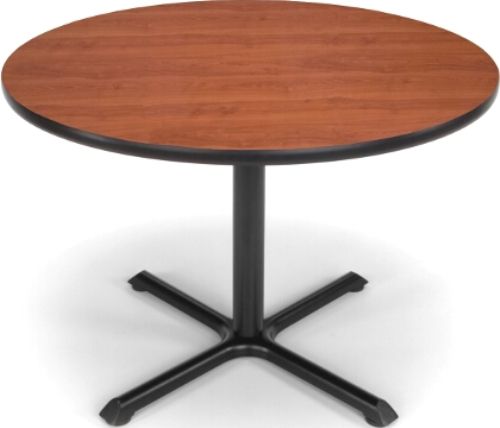 OFM XT42RD-CHY Multi-purpose Table With X-style Base - 42