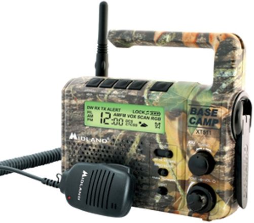 Midland XT511MO Two-Way Radio, 22 Channel GMRS with 121 