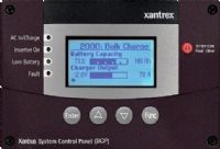 Xantrex 809-0921 System Control Panel for Inverter, Graphical 128x64 pixel LCD display, Large, tactile keys, Meets UL458 regulatory standards, Control and display of multiple networked devices, Xanbus Enabled, Battery voltage, current and temperature control, AC voltage, current and frequency status, Inverter/charger status, Delivers diagnostic information, UPC 715535009212 (8090921 809-0921 809 0921) 