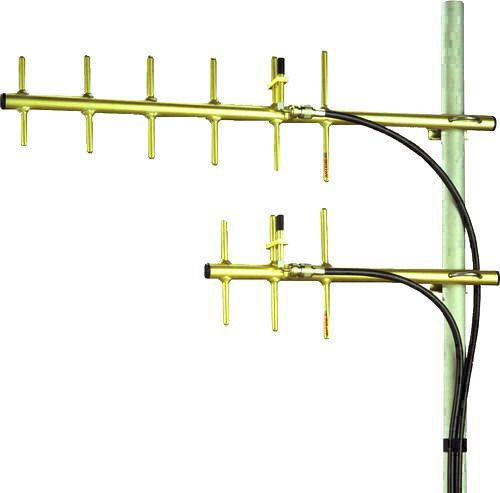 Antenex Laird Y1365 Antenna Gold Anodized Welded VHF Model, 136-150MHz (Y-1365, Y136-5, 1365, Y136)