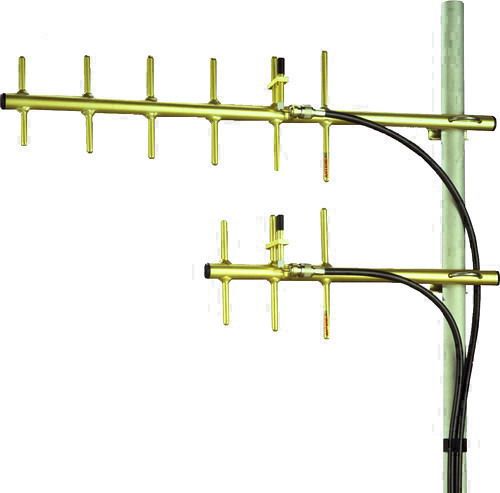 Antenex Laird Y2505 Antenna Gold Anodized Welded VHF Model, 250-285MHz (Y-2505, Y250-5, 2505, Y250)