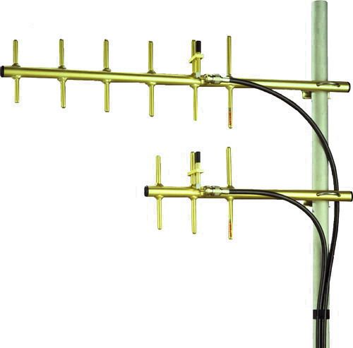 Antenex Laird Y3803 Antenna Gold Anodized Welded UHF Model, 380-406MHz (Y-3803, Y380-3, 3803, Y380)
