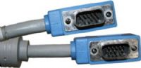 Plus YCBLVGA3FT90DEG VGA Cable, Blue, 3' (91.4cm) Length, Male VGA Male VGA, 90 Degree, Con/Scout Series (YCBL-VGA3FT90DEG YCBLVGA-3FT90DEG YCBLVGA 3FT90DEG YCBLVGA3FT-90DEG) 