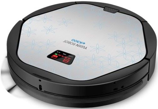 Yujin Robot YCR-M05-P4 model eX300 Robotic Vacuum Cleaner; Economical and Environmentally Friendly; Efficient: Can schedule cleaning and select multiple path programs; Effective: Double Whirling and Space Analyzing algorithms that maximize cleaning efficiency; Only 3.5 inches in height and 6.1 lbs; 13.78 inches Diameter and 3.51 inches High; EAN 8809172292242 (YCRM05P4 YCRM05-P4 YCR-M05P4 EX-300 EX 300)
