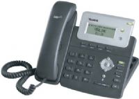 Yealink SIP-T20 Entry Level IP Phone without PoE, TI TITAN chipset and TI voice engine, 3-line LCD with an icon line and 2x15 characters lines, 31 keys including 9 function keys, 2xRJ45 10/100M Ethernet ports, 2 VoIP accounts, hotline, emergency call; Call waiting, call transfer, call forward; Hold, mute, flash, auto-answer, redial (SIPT20 SIP T20 YEALINKSIPT20) 