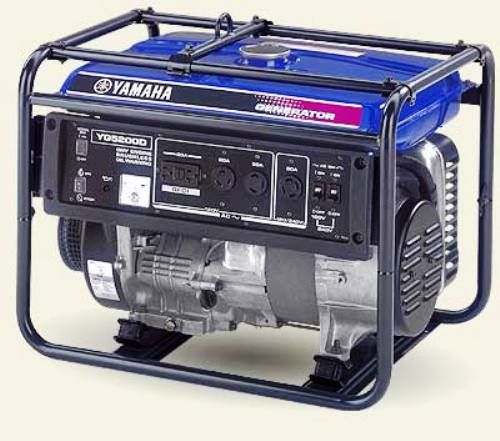 Yamaha YG-5200DX Industrial 5200 Watt Premium Brushless Generator, 21L (5.5 gal) Capacity, Full power, full time dual voltage operation, 4 point antivibration mounting system, Large, super quiet muffler, Recoil startup, and automatic choke make starting effortless, Automatic Voltage Regulation maintains smooth, stable power (YG5200DX YG 5200DX YG-5200D YG-5200)