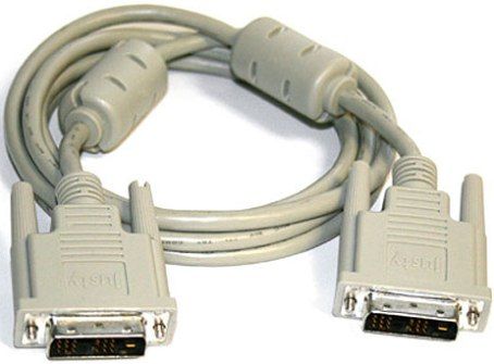Plus YHECA101 DVI-D Male to DVI-D Male 6 Ft. Video Cable, Can be used to carry the video signal from the DVI-D output of a computer to the DVI-D input found on many of Plus Vision's video projectors (YH-ECA101 YHE-CA101 YHEC-A101 YHECA-101 YHECA 101)
