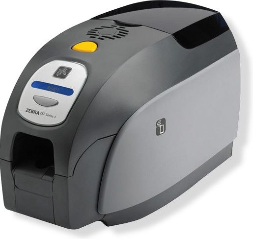 Zebra Technologies Z31-00000200US00 Model ZXP Series 3 ID Single Sideed Direct to Card with USB Interface; High capacity, eco-friendly Load-N-Go drop-in ribbon cartridges; ZRaster host-based image processing; Auto calibration of ribbon; USB connectivity; Microsoft Certified Windows drivers; Energy Star Certified; Print Touch NFc tag for online printer documentation and tools; UPC 803983026773 (Z3100000200US00 Z31 00000200US00 Z31-00000200US00)