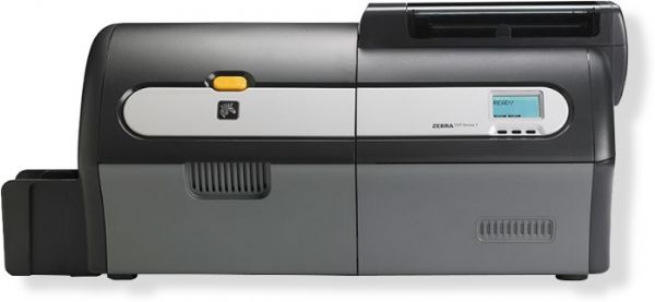 Zebra Technologies Z72-000C000GUS00 Model ZXP Series 7 Card Printer with Dual Side Laminator, 300 dpi/11.8 dots per mm print resolution, USB 2.0 and Ethernet 10/100 connectivity, Microsoft Windows-certified drivers, 200-card capacity feeder (30 mil), 15-card reject hopper (30 mil), 100-card output hopper (30 mil), Single-card feed capability, ix Series intelligent media technology, Dimensions 12