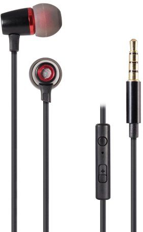 AT&T ZEB10 Stereo In-Ear Earbuds with Microphone and Volume Control; Powerful dynamic 10mm driver for ultra rich sound with realistic bass response; Gold plated 3.5 mm jack with no sound loss; In-line microphone to answer calls and play/pause music; Speaker Impedance 16 ohms; Frequency 20Hz-20kHz; Soft silicone ear buds provided for a super comfortable, noise reducing fit (ZEB-10 ZEB 10 ZE-B10) 