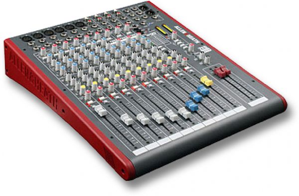 Allen And Heath ZED12-FX Recording Mixer 12-Channel with USB Connection and Effects, 6 Mic Line + 3 Stereo, 4 aux sends, 3 band swept mid EQ., 24 bit effects with 16 presets, 2 x 2 USB I/O  100mm Faders; 6 mono channels; 3 stereo channels with 2-band EQ and inputs for extra sources; 16 internal time-delay effects; Neutrik mic XLR; Neutrik 1/4 inch jacks; UPC 6938122230828 (ALLENANDHEATHZED12FX ALLENANDHEATH ZED12FX ALLEN AND HEATH ZED 12 FX ALLENANDHEATH-ZED12FX ALLEN-AND-HEATH-ZED-12-FX)