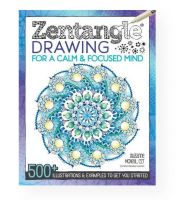 Zentangle DO5593 Drawing for a Calm & Focused Mind; Authorized by Suzanne McNeill; This book contains over 500 illustrations and examples with step-by-step practice tangle patterns; It also includes advanced techniques for shading and coloring; 192 pages; ISBN: 978-1-4972-0058-6; Shipping Weight 1.44 lbs; Shipping Dimensions 11.00 x 8.50 x 0.75 inches; EAN 9781497200586 (ZENTANGLEDO5593 ZENTANGLE-DO5593 DRAWING) 