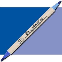 Zig MS-7700-030 Memory System Brushables Dual Tip Marker, Pure Blue; Two color tones in one marker, Great for layering effects with two tones of the same color housed in one barrel with brush tips on both ends; Each marker contains a ZIG memory system color on one end, with the other end being a 50 percent tint of the same color; UPC 847340006831 (ZIGMS7700030 ZIG MS7700-030 MS-7700-030 ALVIN PURE BLUE) 