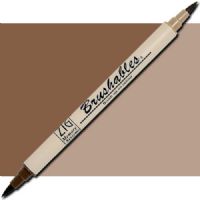 Zig MS-7700-065 Memory System Brushables Dual Tip Marker, Root Beer Float; Two color tones in one marker, Great for layering effects with two tones of the same color housed in one barrel with brush tips on both ends; Each marker contains a ZIG memory system color on one end, with the other end being a 50 percent tint of the same color; UPC 847340006893 (ZIGMS7700065 ZIG MS7700-065 MS-7700-065 ALVIN ROOT BEER FLOAT) 