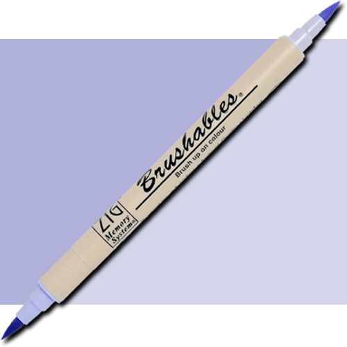 Zig MS-7700-402 Memory System Brushables Dual Tip Marker, Kiwi; Two color tones in one marker, Great for layering effects with two tones of the same color housed in one barrel with brush tips on both ends; Each marker contains a ZIG memory system color on one end, with the other end being a 50 percent tint of the same color; UPC 847340006992 (ZIGMS7700402 ZIG MS7700-402 MS-7700-402 ALVIN KIWI)