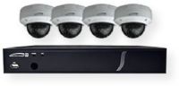 Speco Technologies ZIPT4D1 4 Channel TVI DVR Dome Cameras; Black and White; 1080p 15fps / 720p 30fps over coax; Backward compatible with all analog cameras; Signal distance up to 1600 feet; Video Out: 1 HDMI, 1 VGA, 1 CVBS; H.264 video compression; Free U.S.Based DDNS Server Access; 5 year warranty; UPC 030519018791 (ZIPT4D1 ZIPT4-D1 ZIPT4D1CAMERA ZIPT4D1-CAMERA  ZIPT4D1SPECOTECHNOLOGIES ZIPT4D1-SPECOTECHNOLOGIES)      