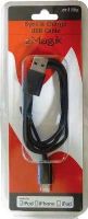zMagik ZM105IP Sync & Charge USB Cable, Black For use with iPod, iPhone and iPad, 3 ft. cord length, UPC 816281011068 (ZM-105IP ZM 105IP ZM105-IP) 