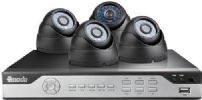 Zmodo ZM-I4Z4-1T Four Channel H.264 Security DVR with 1TB Hard Drive, 960H Real-Time Recording and 4 600TVL Outdoor IR Security Dome Cameras, Simple Remote Access Set-up, 960H High Resolution, True-To-life Wide Screen Images, Digital Zoom, Stay Informed with Motion-Activated Alerts, Push Alerts to your Phone, UPC 889490000390 (ZMI4Z41T ZMI4Z4-1T ZM-I4Z41T ZM-I4Z4) 