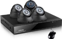 Zmodo ZM-I8Z4 Eight Channel H.264 Security DVR with QR-Code Scan Setup & 4 600TVL Outdoor IR Security Cameras, Simple Remote Access Set-up, 960H High Resolution, True-To-life Wide Screen Images, Digital Zoom, Stay Informed with Motion-Activated Alerts, Push Alerts to your Phone, True Day & Night, Wide Angle Coverage, UPC 889490000406 (ZMI8Z4 ZM I8Z4) 
