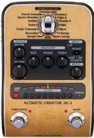 Zoom AC-2 Acoustic Creator; 16 Source Guitar Type/Body Presets For Accurate Tone Reproduction 1/4" Input; Xlr Balanced Out; Two 1/4" Outputs For Mono Or Stereo Connection To Guitar Amps, Headphones, And Audio Interfaces; Reverb Effect; High-Quality, Low Noise Preamp; Piezo/Magnetic Input Pickup Select; 3-Band Equalizer; UPC 884354017705 (ZOOMAC2 ZOOM-AC2 AC2 AC 2)  