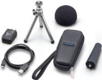 Zoom APH-1n Accessory Package; Perfect Companion for your Zoom H1 Handy Recorder; Includes: Foam Windscreen, AC Adapter (USB type), USB Cable, Adjustable Tripod Stand, Padded-shell Case and Mic Clip Adapter; UPC 884354018597 (ZOOMAPH1N ZOOM-APH1N APH1N AP-H1N APH 1N)  