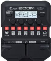 Zoom G1 FOUR Guitar Multi-Effects Pedal; Over 60 Built-In Effects; 13 Amp Models For Simulating Classic Rigs; Up To 5 Effects Can Be Used Simultaneously, Chained Together In Any Order; Looper For Recording Up To 30 Seconds/64 Beats Of Cd-Quality Audio With Seamless Start And End Times; 50 Memory Locations For Storing User-Created Patches; UPC 884354020163 (ZOOMG1FOUR ZOOM-G1FOUR G1FOUR G1-FOUR)  