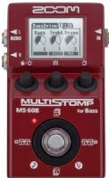 Zoom MS-60B Multistomp Bass Pedal; 58 Bass Effects And Amp/Preamp/DI Models, Including Modulation, Equalization, Delay, And Reverb; Up To 4 Effects Can Be Used Simultaneously, In Any Order; 50 Memory Locations For The Storage Of User-Created Patches; 30 Preset Patches; Patch Cycling; Onboard Chromatic Tuner Supports All Standard Bass Tunings; UPC 884354011550 (ZOOMMS60B ZOOM-MS60B MS60B MS 60B)  
