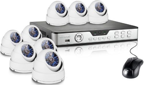 Zmodo Z-PRO8 Eoght Channel 960H Security DVR with 8 Vandal-proof Day/Night SONY CCD Cameras, Check Video Footage Anywhere Anytime via PC or Smartphone, Advanced Motion Detection Recording, Flexible Operation, Instant Email Alerts if Activity Detected, Easy USB Backup, View from a TV or PC monitor, Day Night Monitoring (ZPRO8 Z PRO8 Z-PRO-8)