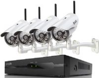 Zmodo Z-PROW44B Four-Channel 720p Security NVR with 4 Outdoor Bullet WiFi Network IP Cameras, Simple Remote Access Set-up, Monitor without Worrying, Save and Relive Treasured Moments, Never Unaware of your Loved Ones, Update your Firmware through your mobile device, New Recording Experience, UPC 846655021362 (ZPROW44B Z PROW44B Z-PRO-W44B Z-PROW-44B) 