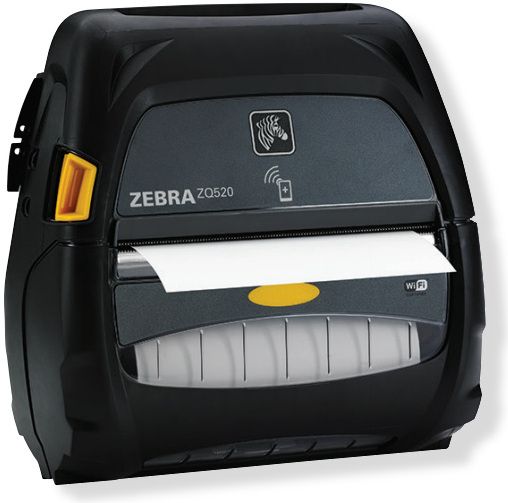Zebra Technologies ZQ52-AUE0010-00 Model ZQ520 4 inch Bluetooth Label Printer, Rugged Design, Environmental Endurance, Optimized Printing Power, Simple to Use, Reliable Connectivity, Mobile-Workspace Accessories, Remote Management, UPC 024606601928, Weight 1.73 lbs, Dimensions 2.6