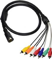 Zeevee ZV7093 DIN Audio/Video Cable, 3 Ft Cable Length; Supports HD Component or SD composite sources; Single DIN connection to the ZvPro or HDBridge modulator; Composite connection for closed caption; Includes digital and analog audio connectors; Component video connectors; Domposite connector; Keyed and snug connectors with durable pins, which can be inserted Without looking; Weight 0.7 Lbs; UPC 812254010250 (ZEEVEEZV7093 ZV7093 ZEEVEE ZV 7093 ZEEVEE-ZV-7093 ZV-7093) 