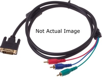 BoxlightZZZDVIIRCA-006 DVI-I to 3 RCA 6' Male Cable (ZZZDVIIRCA006 ZZZDVIIRCA 006)