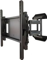 Crimson A46F AV Articulating Arm Wall Mount, 6° Roll - side to side, 3.8" - 96.2 mm Depth from wall, 15.5" -394 mm Max extension, 15°/-5° Tilt, 55°Pivot, 100 lbs Weight capacity, Fits most TV's from 26" to 46", Universal design fits mounting patterns up to 454 x 401 mm, Scratch resistant epoxy powder coat finish, Aluminum / high grade cold rolled steel construction, UPC 815885010453 (A46F A-46F A 46F A46-F A46 F) 