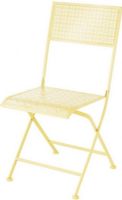 CBK Style 108032 Yellow Punched Pattern Folding Chair, UPC 738449257630 (108032 CBK108032 CBK-108032 CBK 108032) 