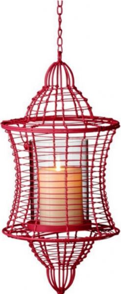 CBK Style 114224 Small Pink Pillar Candle Lantern, Set of 2, UPC 738449334010 (114224 CBK114224 CBK-114224 CBK 114224)