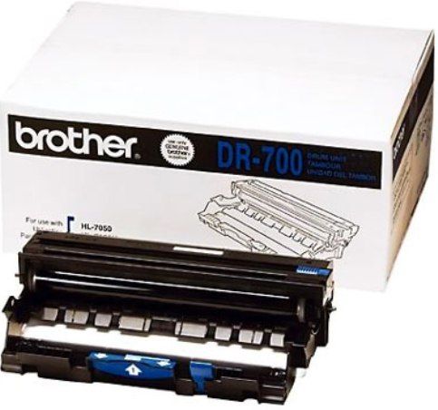 Brother DR700 Replacement Drum Cartridge, Laser Print Technology, Black Print Color, 40000 Pages Duty Cycle, For use with Brother HL-7050 and Brother HL-7050N, Genuine Brand New Original Brother OEM Brand (DR700 DR-700 DR 700)