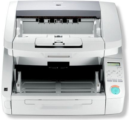 Canon 8074B002-NN-V Model DR-G1100 Document Scanner, Refurbished, Handles up to 100 pages per minute, both sides in a single pass; Holds up to 500 sheets in the ADF; Flexible enough to reliably handle a variety of document types, from business cards to ledger-sized, long documents, and thin or thick documents; UPC 013803215250  (CANON DR-G1100 CANON-DR-G1100 CANONDRG1100 CANON DR G1100 DRG1100)