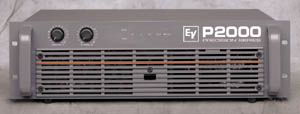 Electro Voice P2000 Power Amplifier 2x900 Watts @4Ohms THX Approved 3U  (P 2000, P-2000)