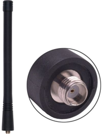 Antenex Laird EXB150SFU VHF Band Tuf Duck Antenna, 150-162MHz Frequency, Unity Gain, Vertical Polarization, 50 ohms Nominal Impedance, SMA/Female Connector, For use with Kenwood TK280, TK290 and TK390 (EXB150SFU EXB-150SFU EXB 150SFU)
